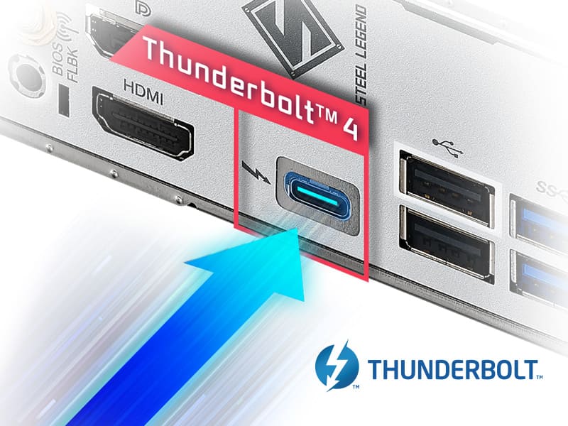 Thunderbolt™ 4/USB4 Type-C